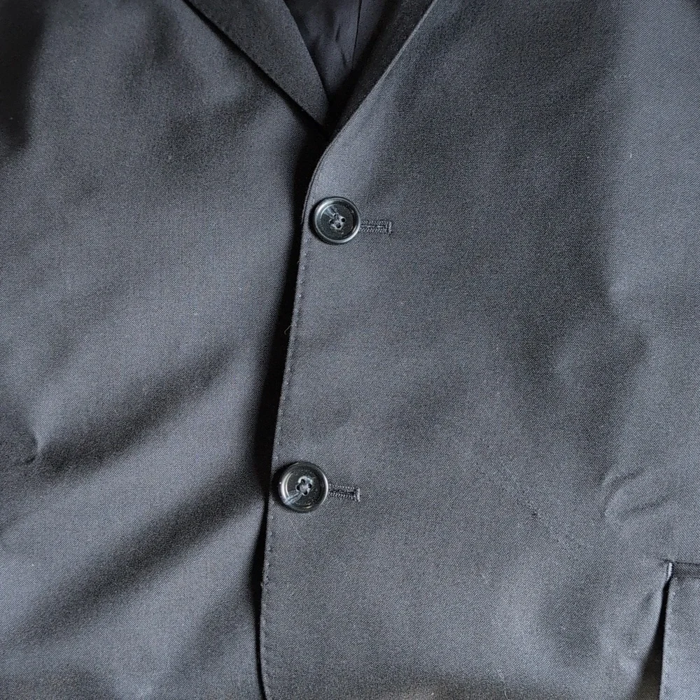 J Crew Crosby Classic-fit suit jacket in Italian wool 50R Black NWT *Flaw